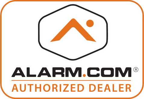 Alarm.com Authorized Dealer logo.