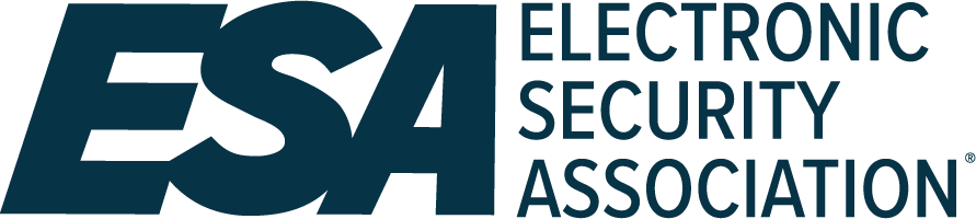 Electronic Security Association (ESA) logo.