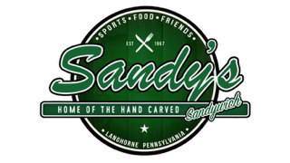 Sandy's restaurant logo.
